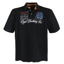 bergrssen Hippes Poloshirt Kurzarm LAVECCHIA Schwarz 6XL
