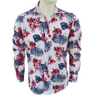 Brandneu Modisches Herrenhemd CARISMA floralem Print CRM8394