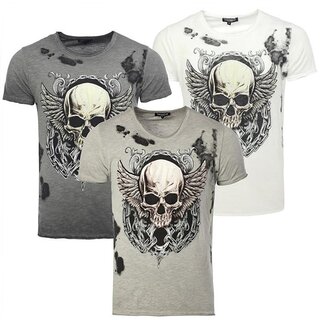 Brandneu Designer T-Shirt CARISMA in 3 Farben mit...