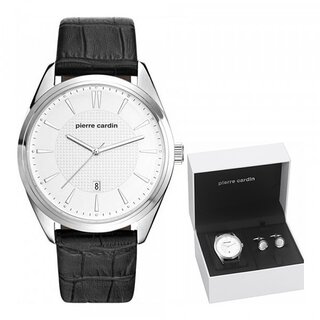 Pierre Cardin Set mit Uhr und Manschettenknpfen...