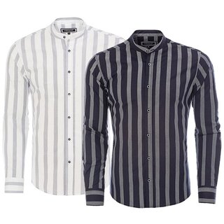 Brandneu Designer Hemd CARISMA in 2 Farben mit grauen...