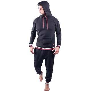 Brandneu Schicker Jogginganzug CARISMA CRM0105 Schwarz mit Kapuze