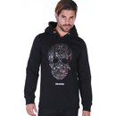 Brandneu Designer Sweatshirt mit Kapuze Skullprint...