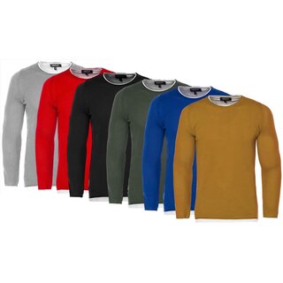 Brandneu Schicker Strickpullover CARISMA CRM7479 5 Farben...