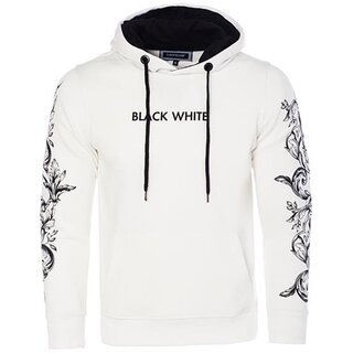 Brandneu Kapuzen-Sweatshirt CARISMA Weiß Black-White Serie
