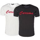 Brandneu Designer T-Shirt CARISMA in Weiß oder Schwarz...