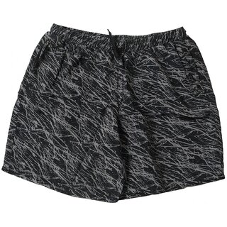bergren Bade-Shorts ABRAXAS Muster Schwarz/Grau 3XL-10XL