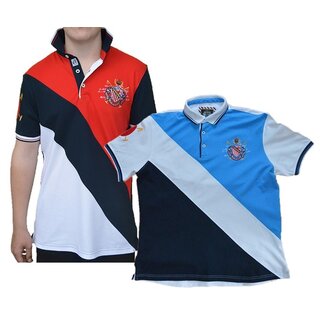 Brandneu !!Designer Poloshirt CARISMA 2 Farbkombis...
