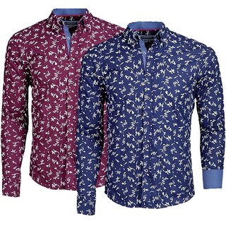 Brandneu Designer Hemd CARISMA 2 Farben gemuster CRM8434...