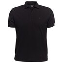 Übergrößen Basic-Poloshirt AHORN SPORTSWEAR schwarz 5XL