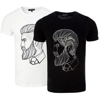 T-Shirt CARISMA 2 Farben Bartmann CRM4571