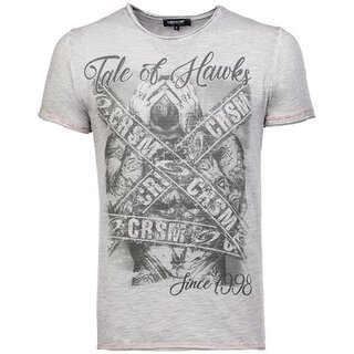 T-Shirt CARISMA Grau Tale of Hawks CRM4542