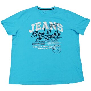 bergren T-Shirt Jeans Hellblau 4XL-6XL