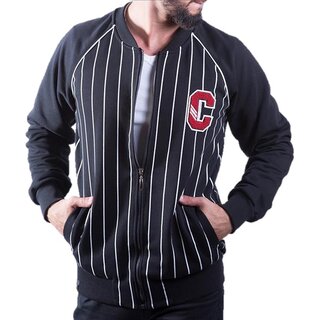 Sweatjacke Blouson CARISMA College-Style Schwarz CRM5164