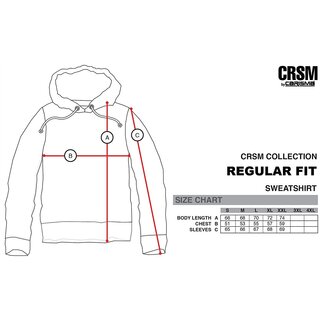 Sweatshirt mit Skull-and-Chain-Prägung CARISMA Khaki CRM3420
