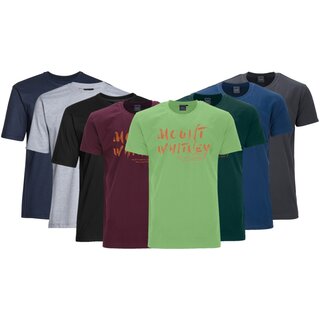 Übergrößen T-Shirt AHORN SPORTSWEAR 8 Farben Mount Whitney orange 3XL-10XL