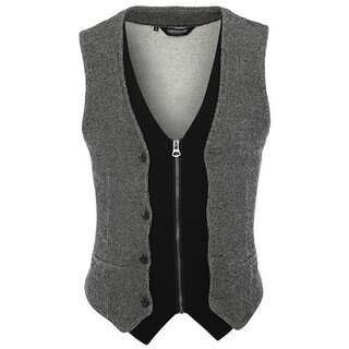 Hochwertige Sweat-Weste CARISMA CRM5184 Grau SLIM FIT S...