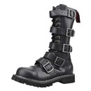 ANGRY ITCH-14-Loch Gothic Army Ranger Armee Leder Schuhe...