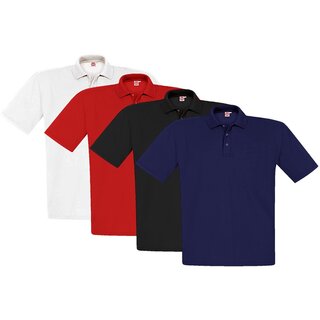 Übergrößen !!! Designer Polo-Pique Hemd HONEYMOON in 4 Farben 3XL bis 15XL
