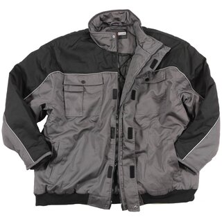 Übergrößen Arbeits-Bomberjacke Anthrazit 3XL-10XL