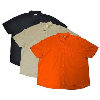 bergren Schickes Kurzarm-Leinenhemd HONEYMOON 3 Farben...