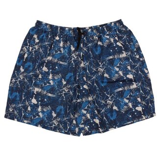 bergren Badeshorts Blau mit Druck 3XL-10XL