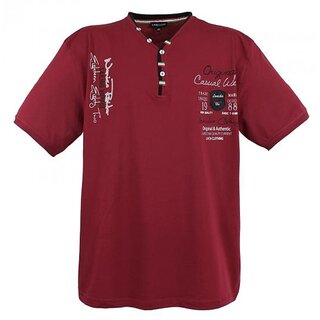 bergrssen Hippes T-Shirt Kurzarm LAVECCHIA Bordeaux 2042