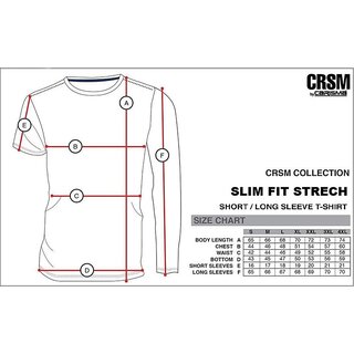 T-Shirt CARISMA Schwarz Black & White-Collection CRM4566 S-XXL