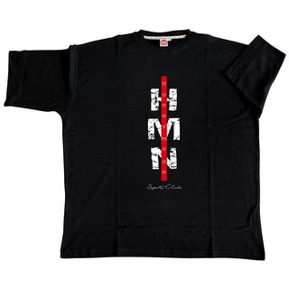 bergren T-Shirt HONEYMOON Sports Club Schwarz 5XL -10XL
