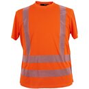 Übergrößen Warn-T-Shirt marc & mark Orange 6XL