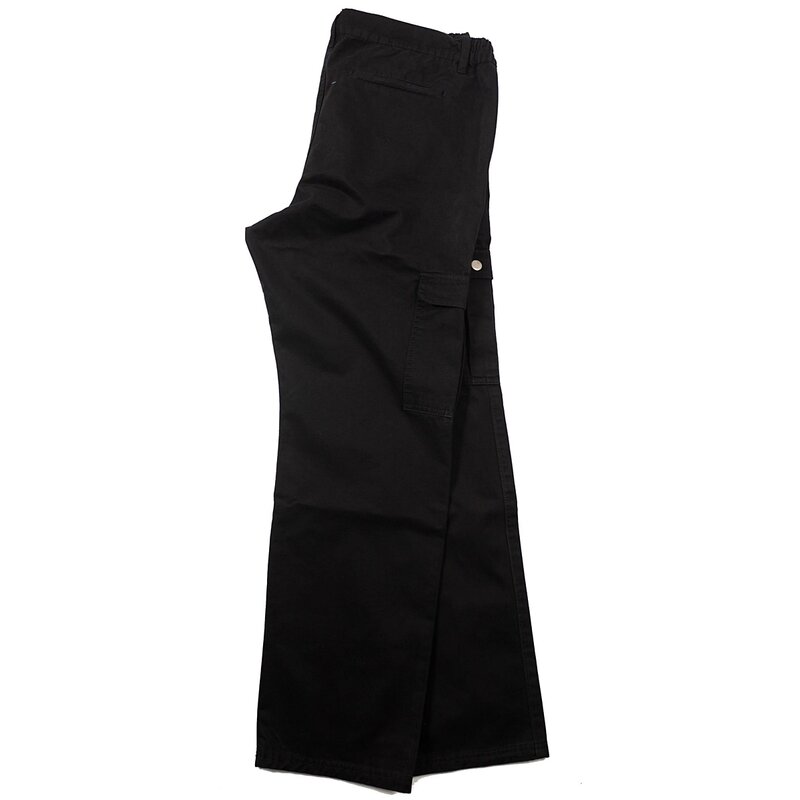 Herren Cargohose schwarz 100/% Baumwolle von Abraxas in Übergrößen 2XL bis 12XL