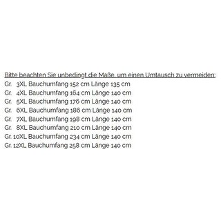 bergren Modischer Bademantel HONEYMOON 3XL bis 12XL