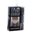 �bergr��en 3er-Pack Top Herren Slips Duke Clothing London...