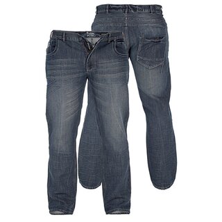 Übergrößen Schicke Jeans von D555 FREDERICK Vintage Blue W42-W50, L32-L34