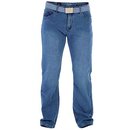 Jeans D555 CHICAGO Blau mit Gürtel 30/34