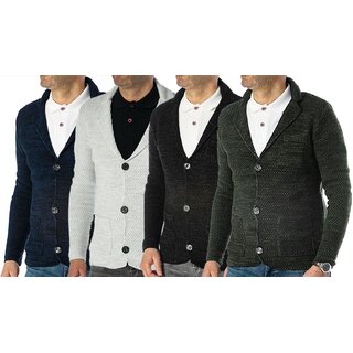 Brandneu Hochwertiges Stricksakko CARISMA 4 Farben S-XXL