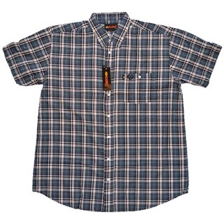 bergren Kurzarm Hemd KAMRO Navy Schwarz Wei kariert...