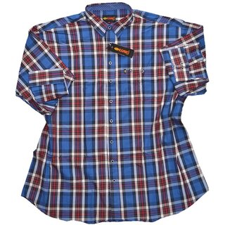 bergren Herren-Hemd KAMRO Navy/Blau/Rot/Wei kariert...
