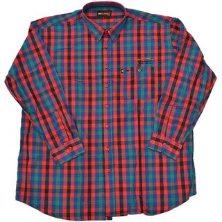 Übergrößen Hemd KAMRO Rot Navy Grün kariert 4XL, 5XL