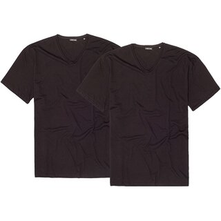 bergrssen T-Shirt Doppelpack Kurzarm V-Neck LAVECCHIA...