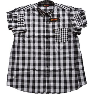 SALE bergren Herrenhemd KAMRO Schwarz/Wei kariert...