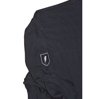 bergrssen Designer Langarm-Poloshirt KAMRO Schwarz 3XL-8XL