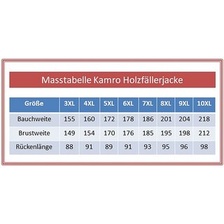 bergren Schicke Holzfllerjacke KAMRO 4 Farben kariert 3XL-14XL