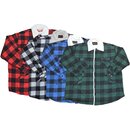 Übergrößen Schicke Holzfällerjacke KAMRO 4 Farben kariert...