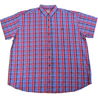 bergren Kurzarm Hemd KAMRO Rot/Blau/Schwarz/Wei...