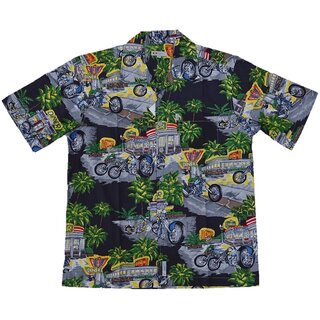 Kurzarm Hawaii Hemd KAMRO 15278 Bikers Diner S-XXL