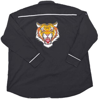 bergren Herrenhemd von KAMRO Schwarz Rckenprint 3XL-10XL