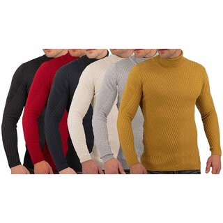 Schicker Strickpullover Rollkragen CARISMA CRM7650 6...