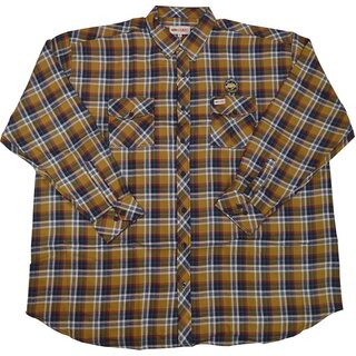 bergren Herren(jeans)hemd KAMRO Rot/Wei/Blau/Beige...