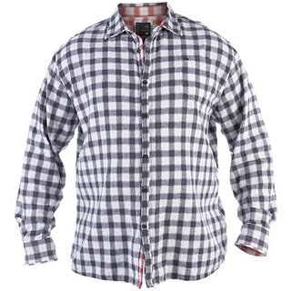 bergren Herren Flanellhemd Langarm Split Star by Duke...